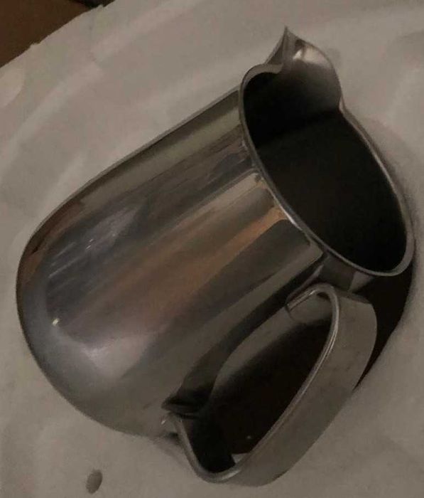 Serviço em Inox de chá e café com tabuleiro