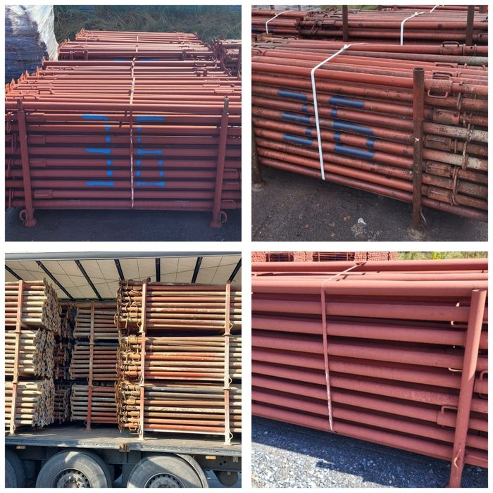 NOWE Stemple budowlane metalowe podpory sztyce Szalunki stropowe Doki