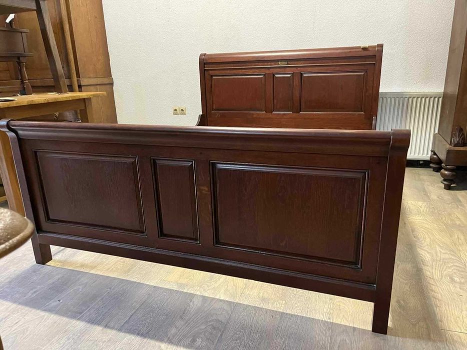 Łóżko łoże drewniane lite drewno dębowe 160x200 stan bdb FV DOWÓZ