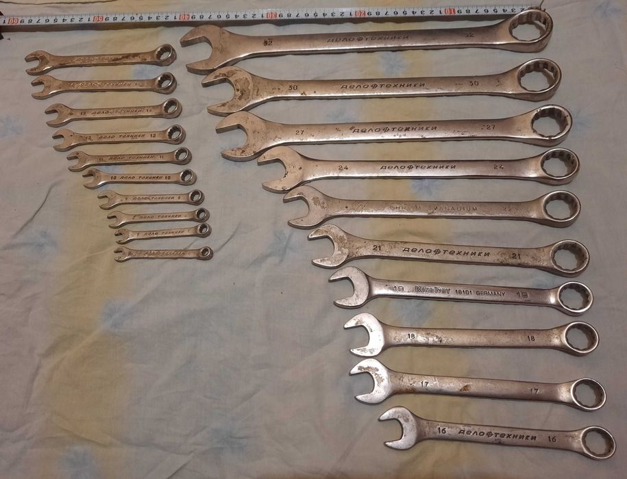 Набор ключей рожково-накидных «Дело Техники» 20шт, размер 6-32