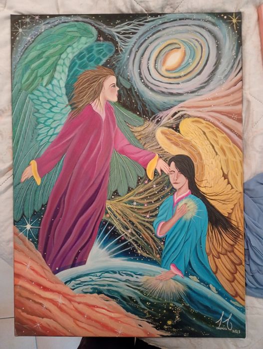 Pinturas em acrilico sobre tela