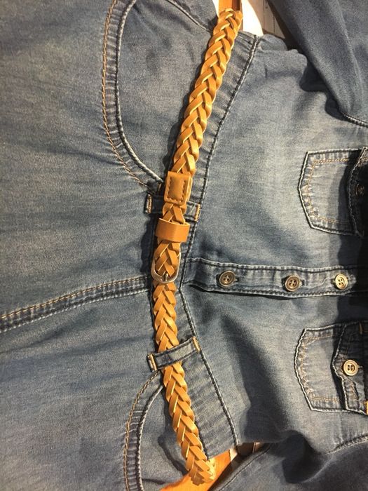 Детское джинсовое платьице