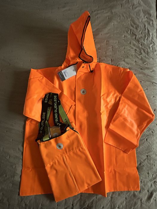 Aalesund Oljeklede komplet rybacki przeciwdeszczowy ogrodniczki XL