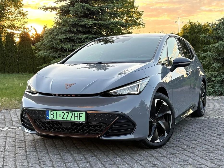 Cupra Born Salon POLSKA Bezwypadkowy Największa Bateria 450KM LED As. hamow. FV