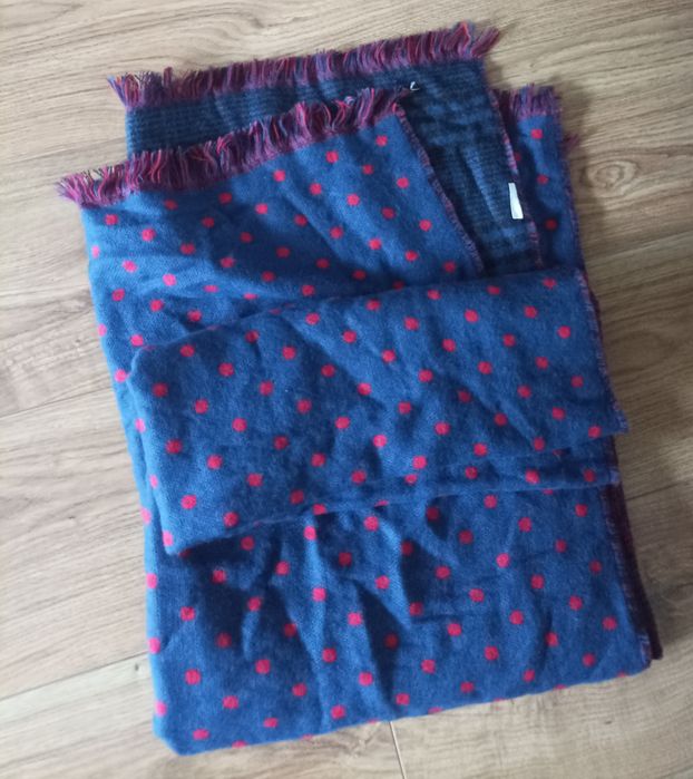 Ciepły szal na jesień