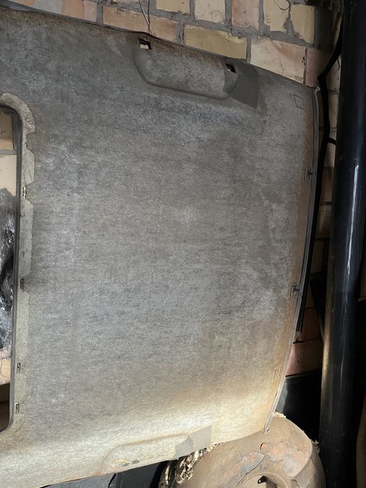 Кавролин, ковер bmw e34 серый/черный потолок е34