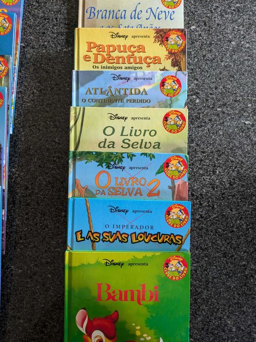 Livros Disney da Salvat