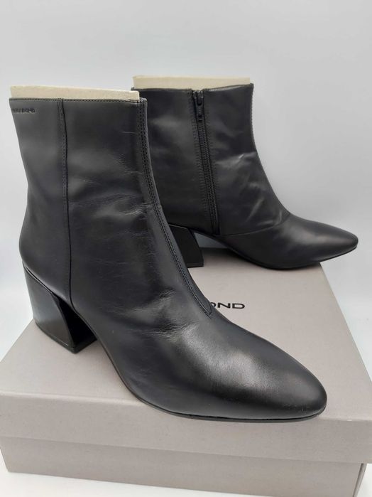 NOWE botki VAGABOND czarne skórzane c199 olivia rozmiar 40 kozaki