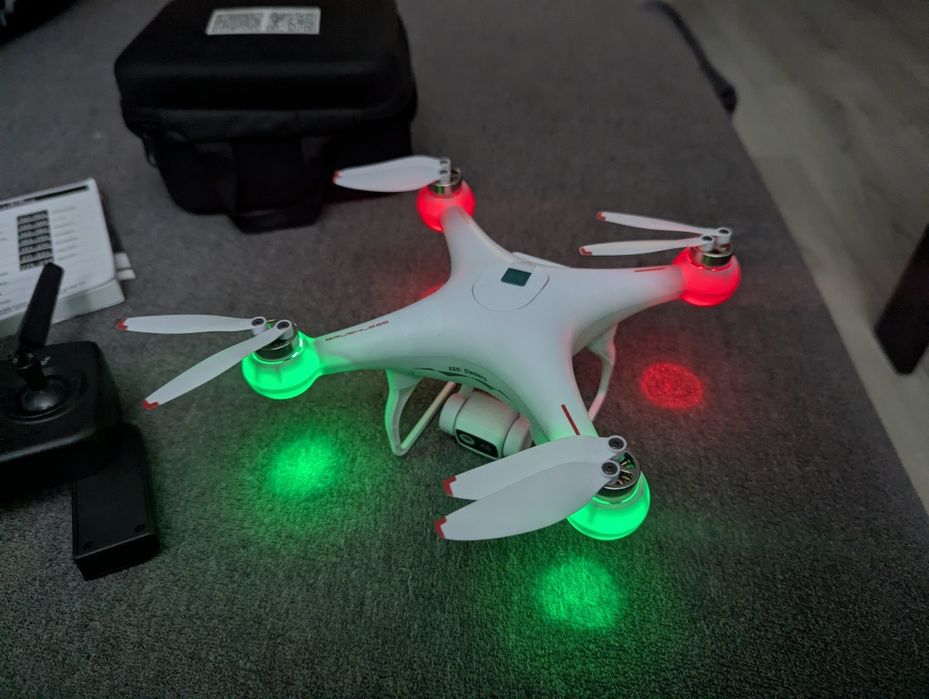 Dron S116 MAX, silniki bezszczotkowe, unikanie przeszkód, kamera HD