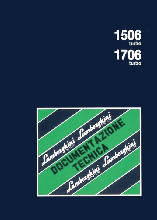 Lamborghini   1506 ;   1706  Instrukcja obsługi