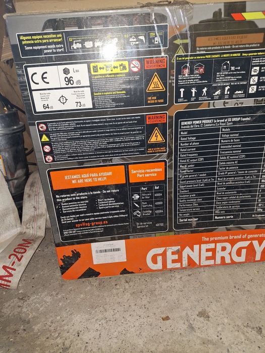 Генератор Genergy  valetta 2800