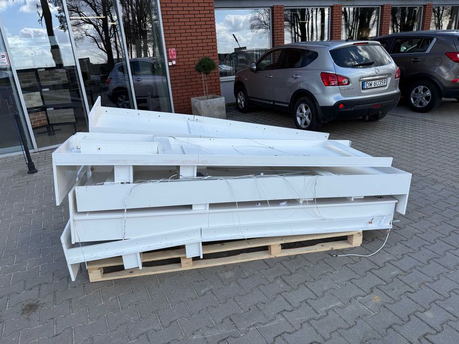 płyty mdf, stare ekspozytory