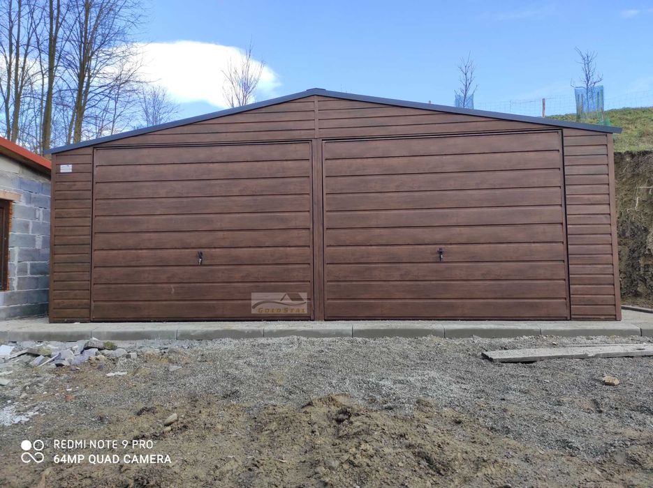 Garaż blaszany 8,5x6 6x5,5 6x6 6x5 4x6 7x6 4x5 3x5 9x6 AŻURY