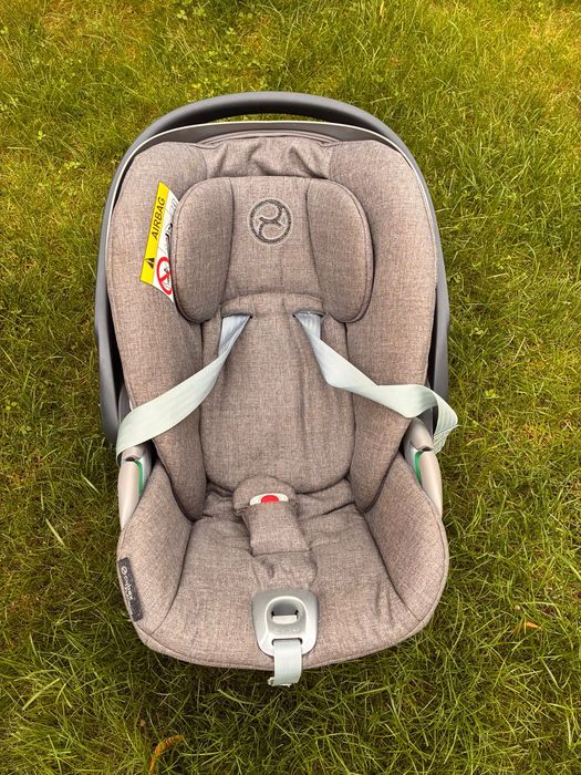 Fotelik Cybex Cloud Z2 i-Size Plus Soho Grey  + śpiworek