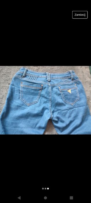 Jeansy damskie S