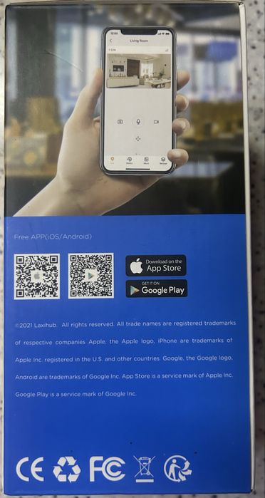 Wi-Fi камера Laxihub P2T від бренду Arenti
