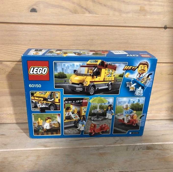 lego city 60150 - foodtruck z pizzą