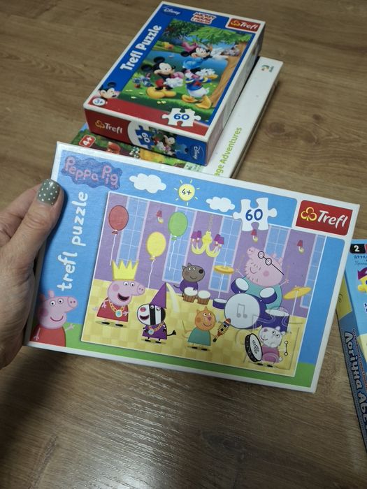 Пазли, ігри, абетка, іграшки