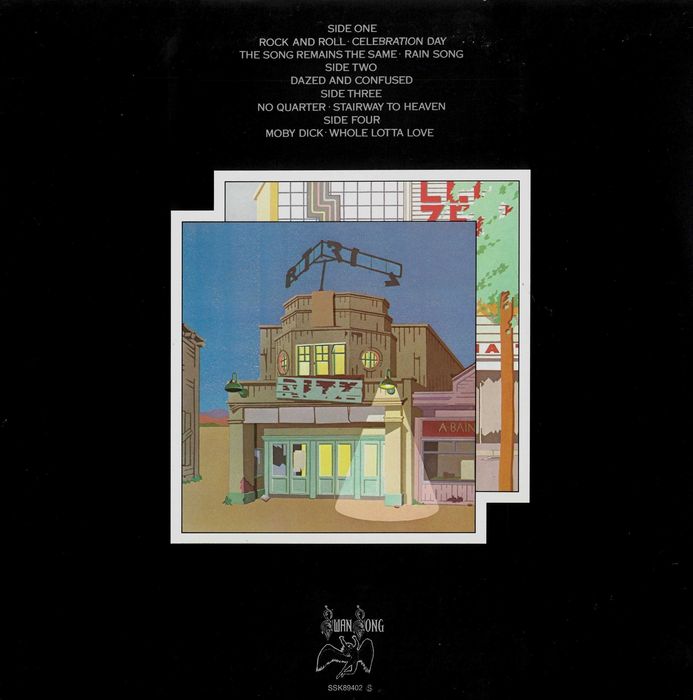 LP+DVD Led Zeppelin – Song Remains The Same - disco vinil duplo - 1976