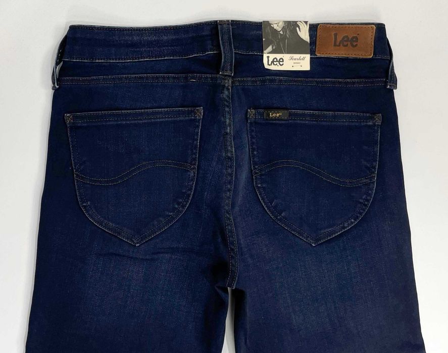 Spodnie damskie Lee Scarlett Skinny Navy W27 L35
