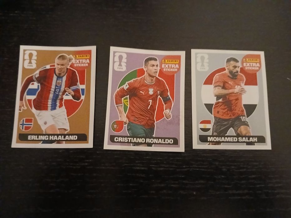 Cromos stickers especiais Mundial
