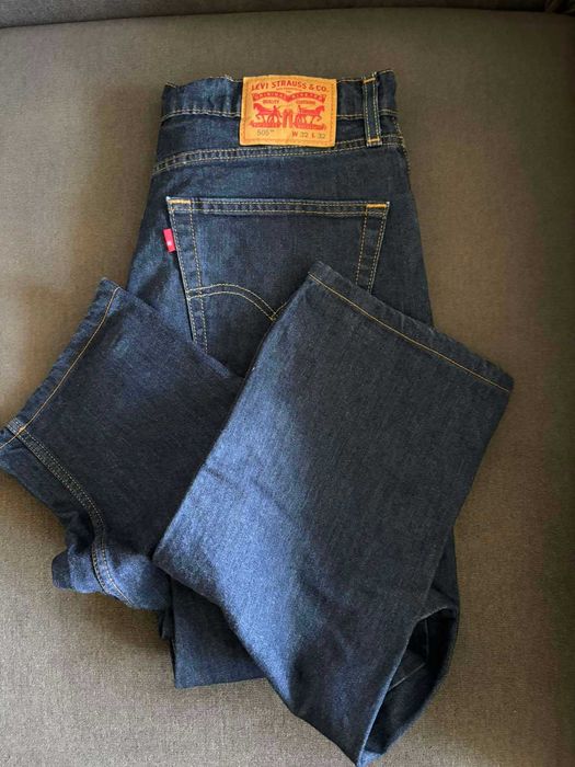 Джинси чоловічі Levi Strauss  505, оригінал W32 L32