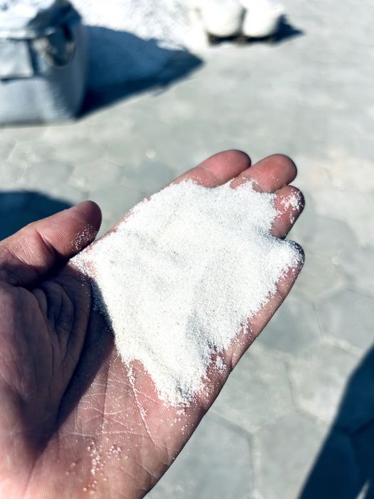 PIACH W WORKACH 45 KG l Piasek do Piaskownicy Workowany Wiślany 0-2 mm Płukany Piaskowanie Trawnika  Biały Kwarcowy do Zasypania Kostki Brukowej Fuga