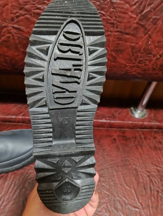 Зимние сапоги на липучке