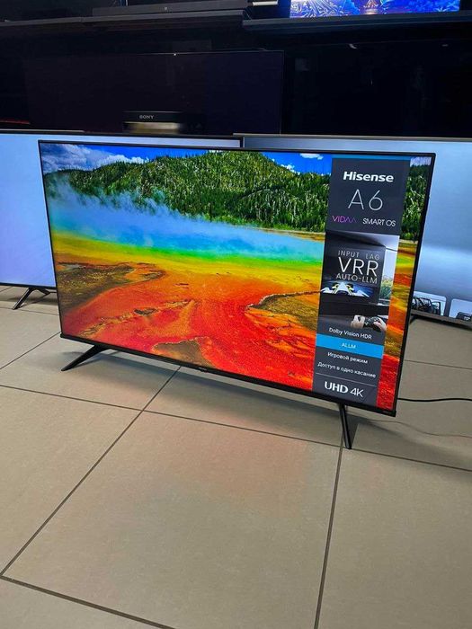 55" 4К UHD HISENSE Смарт Український 55A6FG з Німеччини