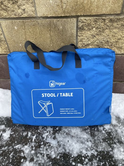 Складной набор кемпинговой мебели Hi-Gear, состоящий из стула и стола