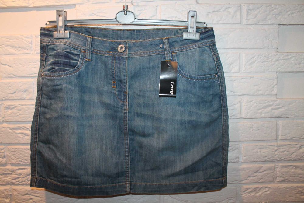 Spódnica dzisnowa niebieska