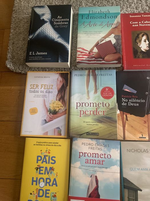 Livros  varios titulos e autores cada 10€