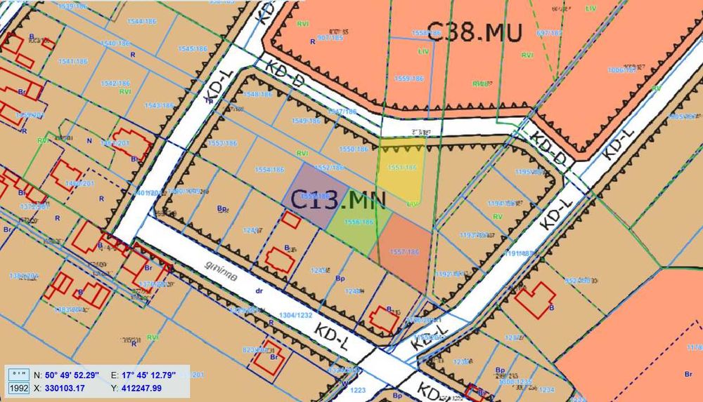 Działka budowlana Popielów ul. Brzozowa, Lubieńska