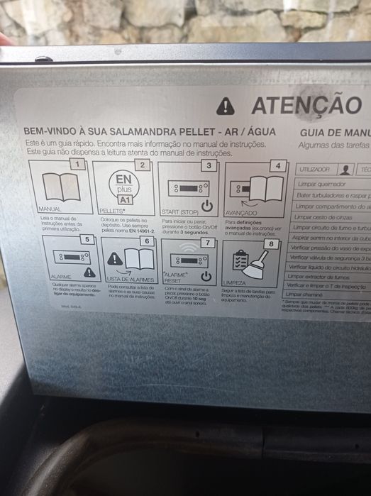 Salamandra aquecimento Solzaima a pellets