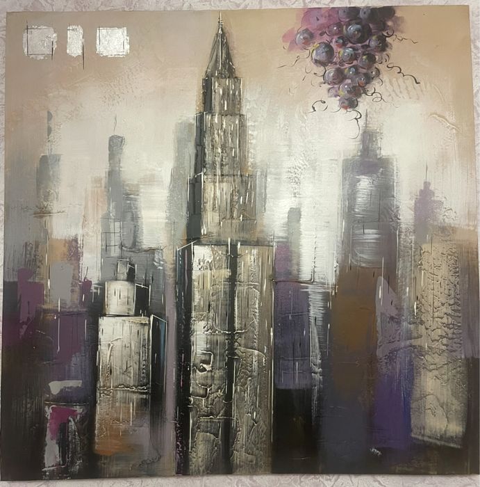 Картина в стиле абстрактивного импресионизма