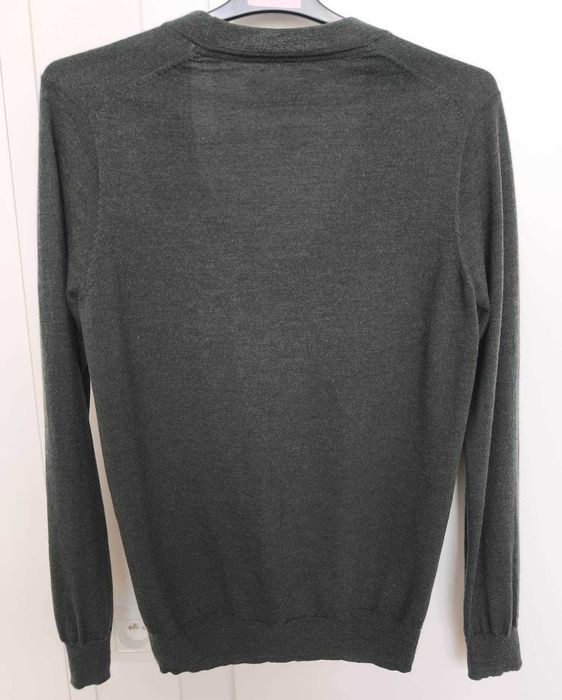 Sweter rozpinany merino marki Ben Sherman