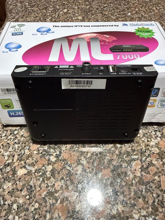 BOX IPTV ML7000 Multimédia