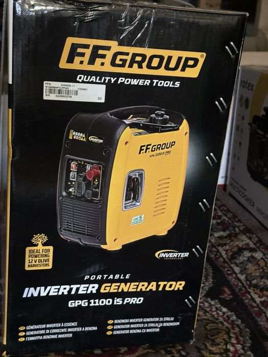 Инверторный бензиновый генератор FF Group GPG 1100 is PRO, 1.1кВт