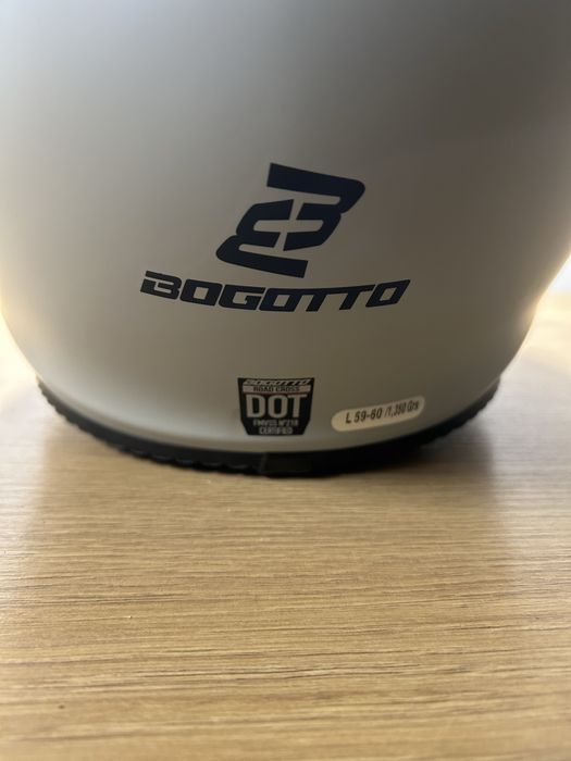 Capacete caferacer vintage de motocross