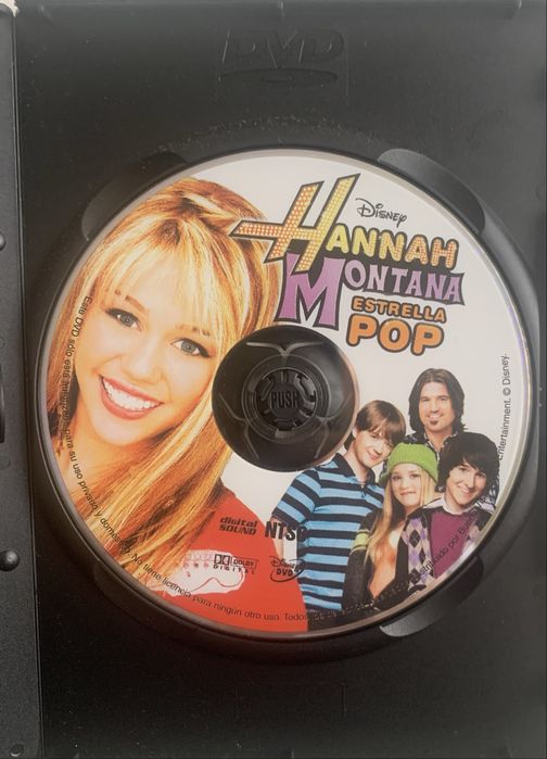 Dvd Hannah Montana Estrela Pop