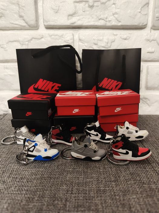 Buty Nike - breloki 7 szt.