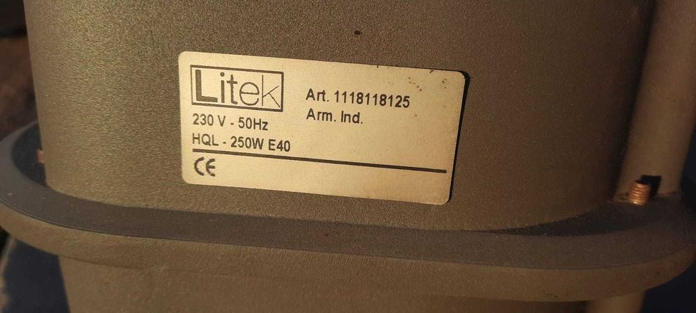 Luminárias para armazém