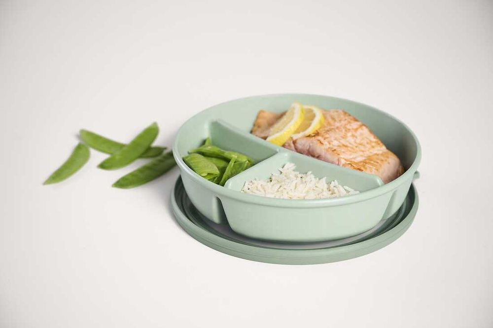 Miska z pokrywką Cirqula Bento Nordic Green Mepal