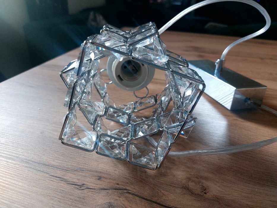 Lampa żyrandol kryształki