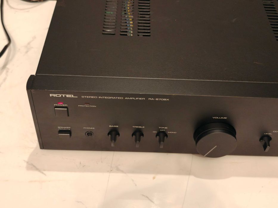 ROTEL RA-870BX ! Potężny wzmacniacz stereo ! Flagowy model ! Unikat
