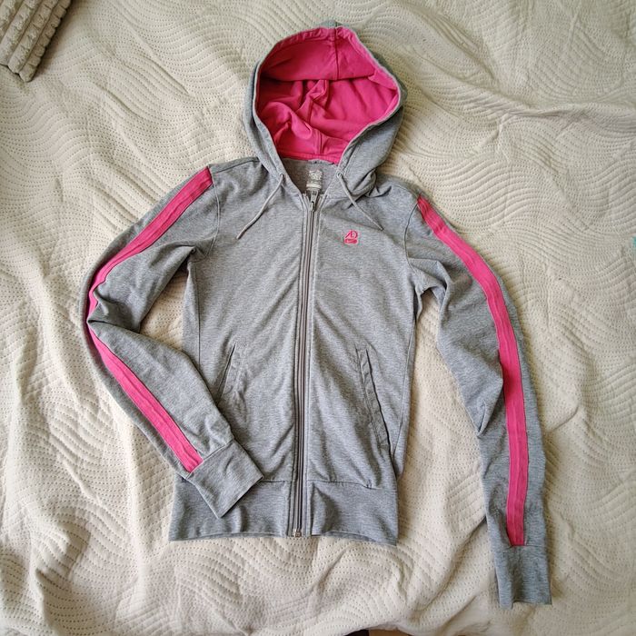 Damska szara bluza Basic w stylu Vintage, Nike ,, The Athletic Dept"