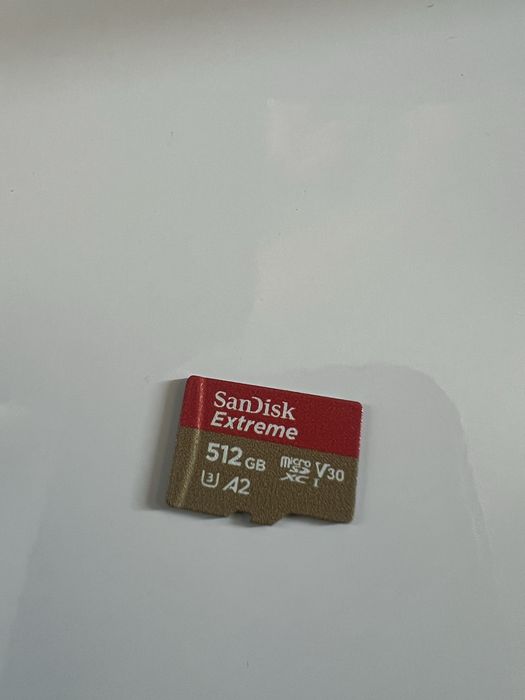Карта памяти SanDisk Extreme 512GB microSDXC V30 A2