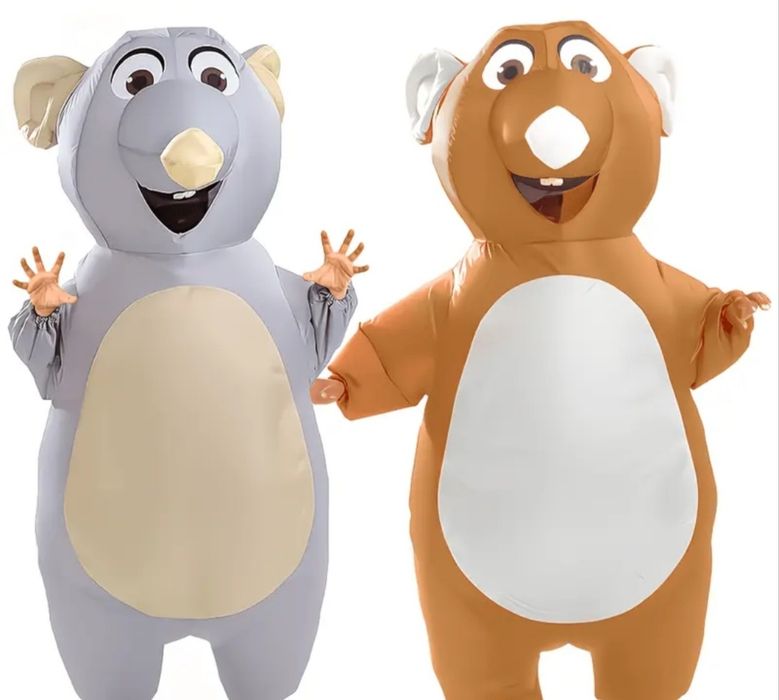 Розважальні надувні костюми Криси,Жаби,Серце, Бджілки