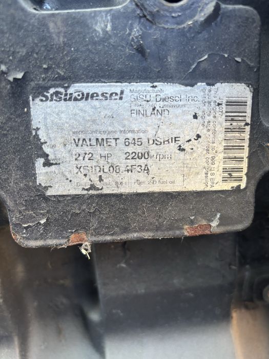 Silnik valmet 645 6cyl traktor kombajn