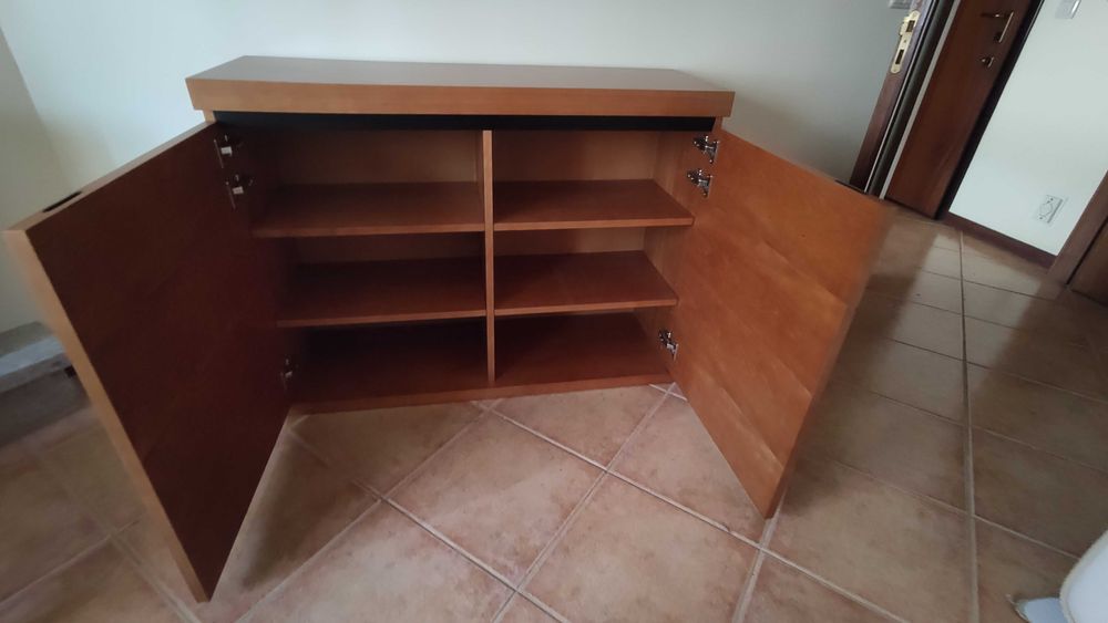 Conjunto sala de jantar - madeira cerejeira